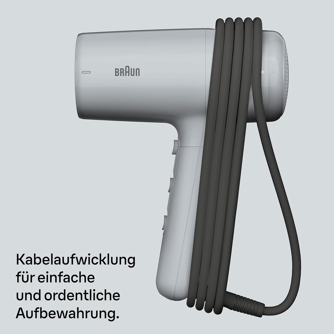 Braun Haartrockner HD2.35 – Leichter Haartrockner mit Diffusor, Glättkamm und Stylingdüse für alle H
