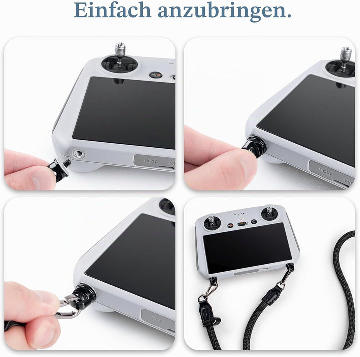VOVMOEYA DJI RC Gurt Mit Schnellverschluss für Mini 3/Mavic 3/2/Air 2S/Mini 4 Pro/3 Pro Remote Contr