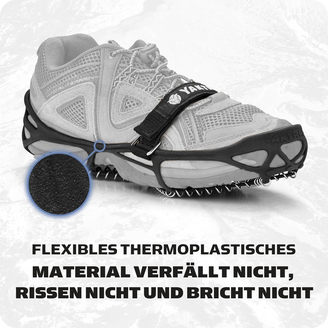 YAKTRAX Diamond d Grip Chains Heavy Duty Traktion Wandern Cleats, Durable TIG Welded Links, bietet T