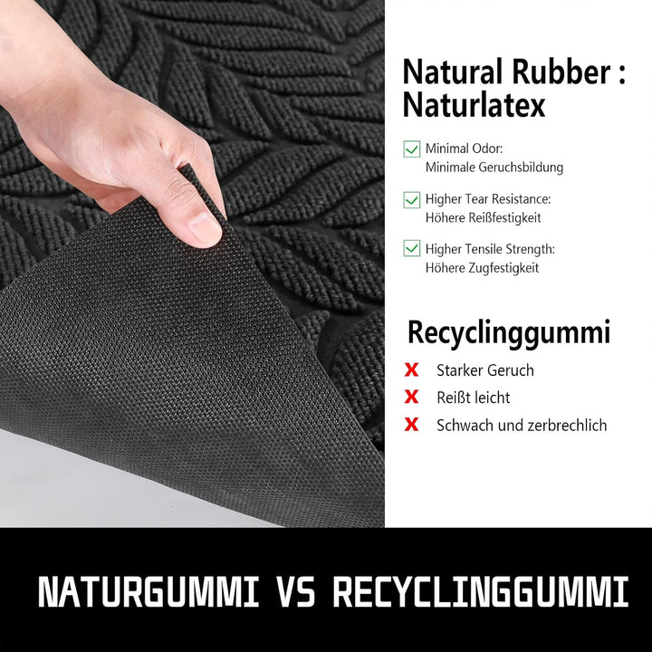 Yimobra Fussmatte, 120 x 80 cm, rutschfeste Sauberlaufmatte für draussen – Premium Fussmatte gegen S