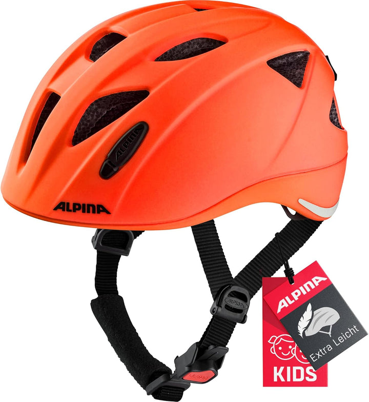 ALPINA XIMO L.E. - Leichter, Sicherer & Bruchfester Fahrradhelm Mit Optionalen LED-Licht Für Kinder