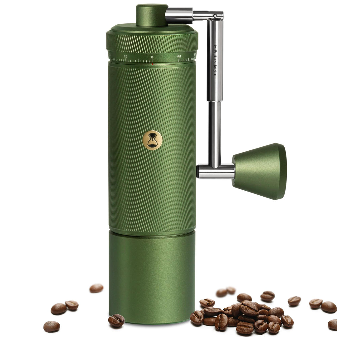 Manuelle Kaffeemühle S3 TIMEMORE, Numerisch Einstellbare Feinheit, Klappgriff, Upgrade Integriertes