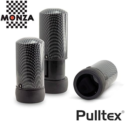 Pulltex - Wein Vakuum Pumpe - Vacuum Wine Saver - Modell MONZA Kohlefaser Finish