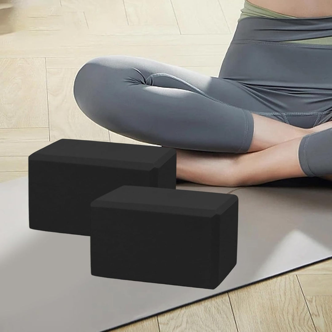 Yoga Backstein - Tragbarer EVA - -Split -Block für eine sichere Balance, bequeme Unterstützung mit s