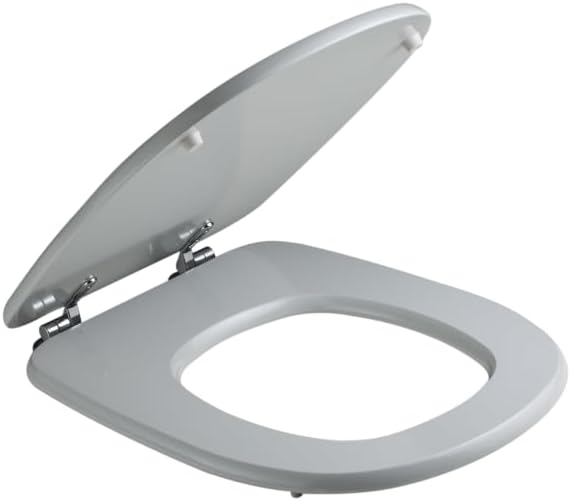 KIAMAMI VALENTINA WC-Deckel kompatibel mit Tesi Gehäuse Keramik Modell