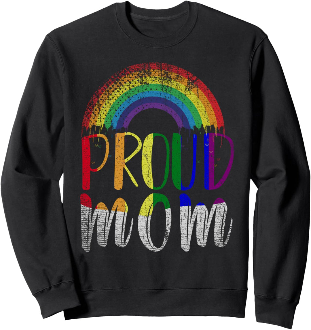Stolze Mama Regenbogen Gay Pride CSD Pride Month Sweatshirt
