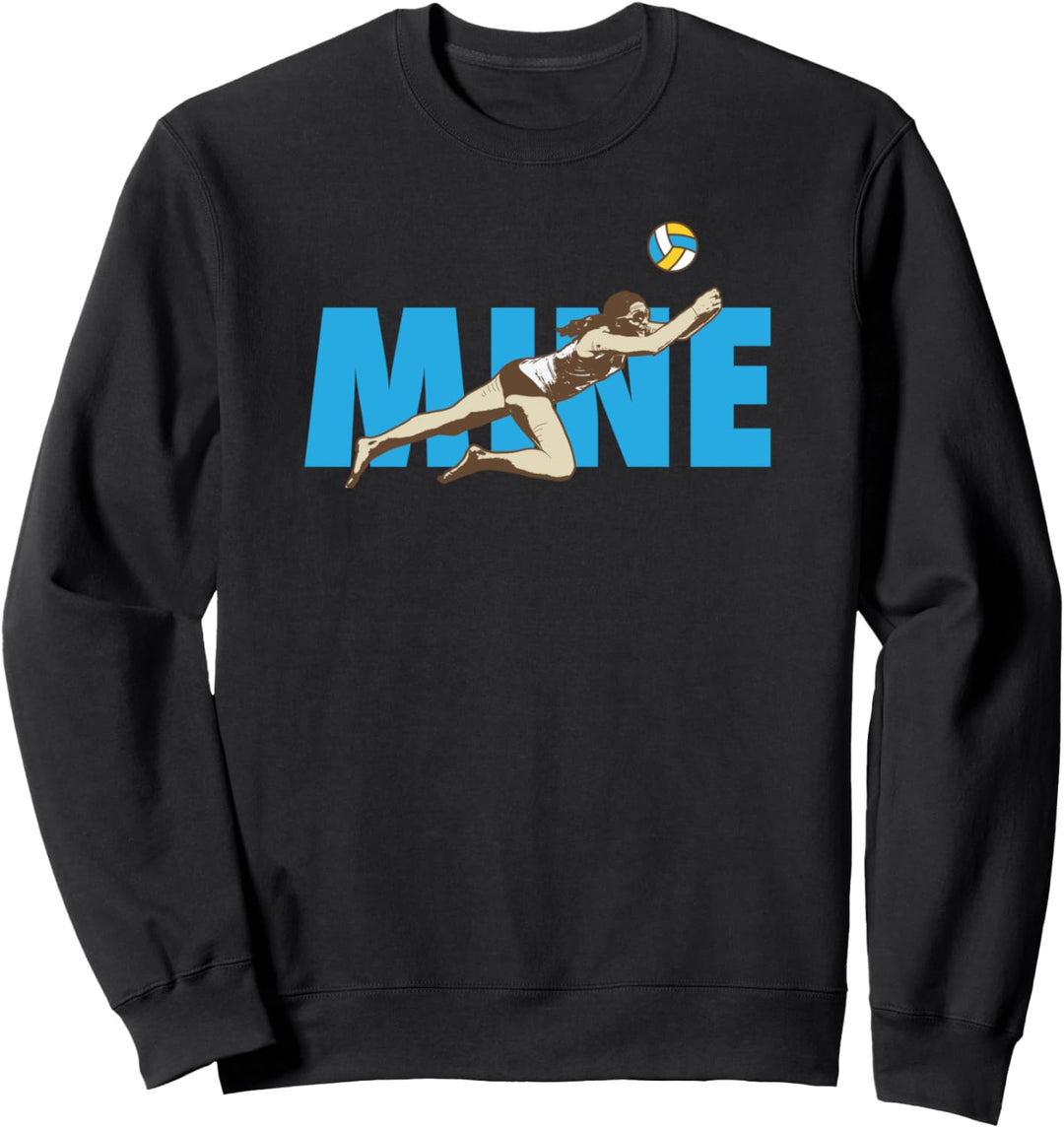 Volleyball Mädchen Volleyball Trainer Geschenk Sweatshirt