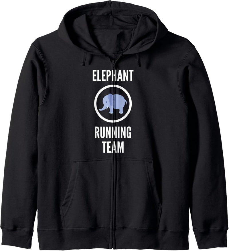 Elephant Running Team Kapuzenjacke