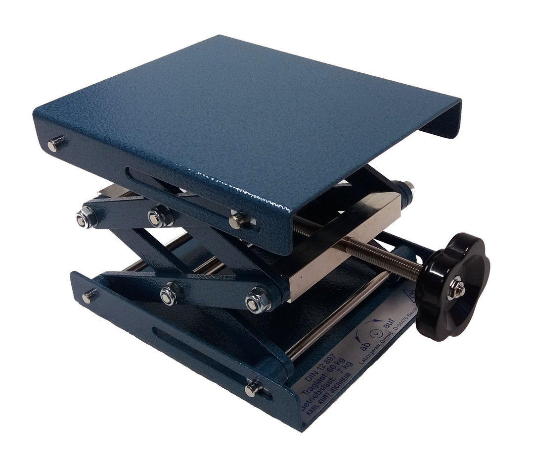 neoLab E-1707 Labor-Hebebühne, Leichtmetall pulverbeschichtet, 160 mm x 130 mm