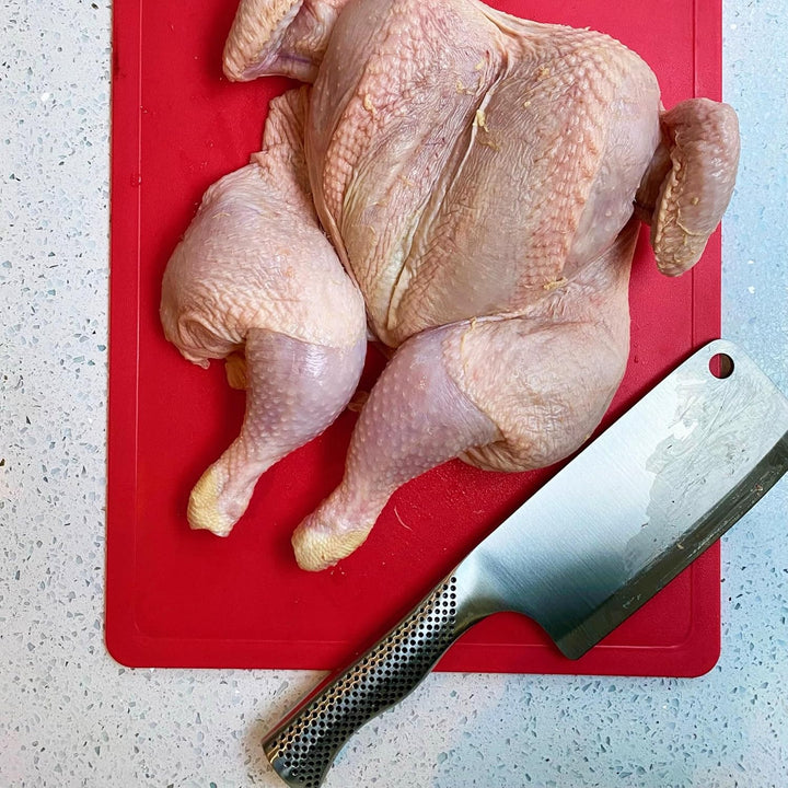 Global G-12 Hackbeil, für Knochen, 16cm, 1