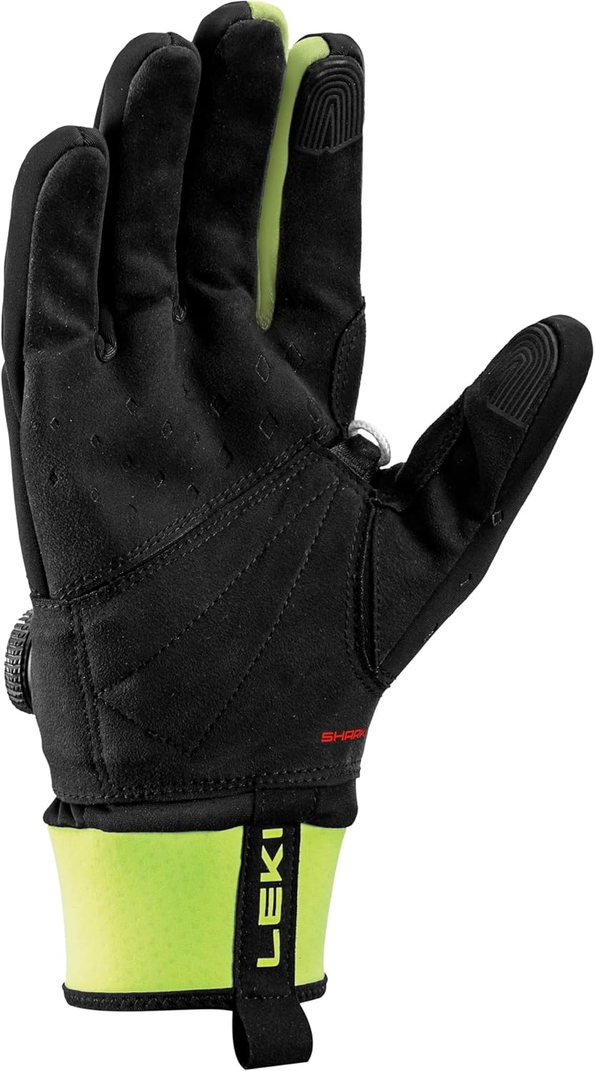 LEKI PRC Boa Shark Handschuhe EU 9,5 black-neon yellow, EU 9,5 black-neon yellow