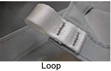 Oceansouth Cockpit Sonnensegel für Segelboote Breite 3m - Länge 3.6m - Öffnung 1.2m, Breite 3m - Län