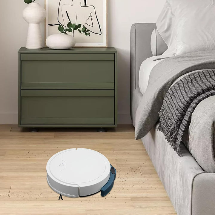 Saugroboter Roboterstaubsauger, Saugroboter mit Wischfunktion 3 in 1, 1100Pa Staubsaugerroboter mit