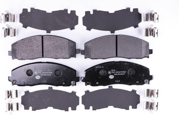 HELLA PAGID 8DB 355 020-571 Bremsbelagsatz - T3144 - Dicke/Stärke: 18.1mm - Bremssystem: Akebono - m
