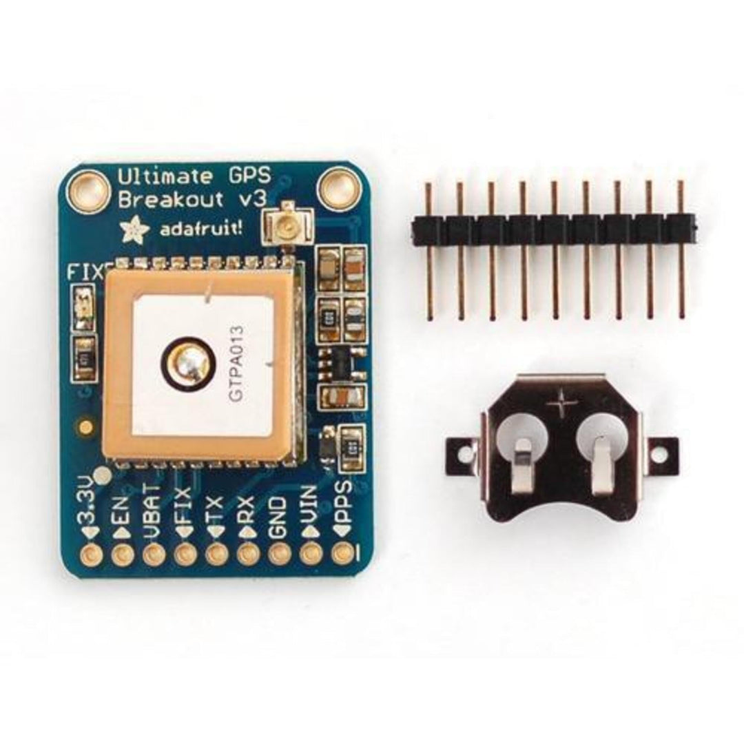 Adafruit Channels blau – GPS-Empfänger-Modul (145 dBmW, 66 Channels, MTK 3339, 34 S, 34 S, 3 m)