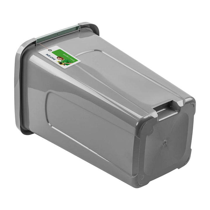 PAFEN Grosser Mülleimer 50l mit Deckel – Abfallbehälter 550 x 365 x 370mm - Abfalleimer für Trennen