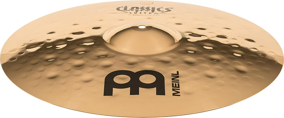 Meinl Cymbals Classics Custom Extreme Metal Crash 19 Zoll (Video) Schlagzeug Becken (48,26cm) B12 Br