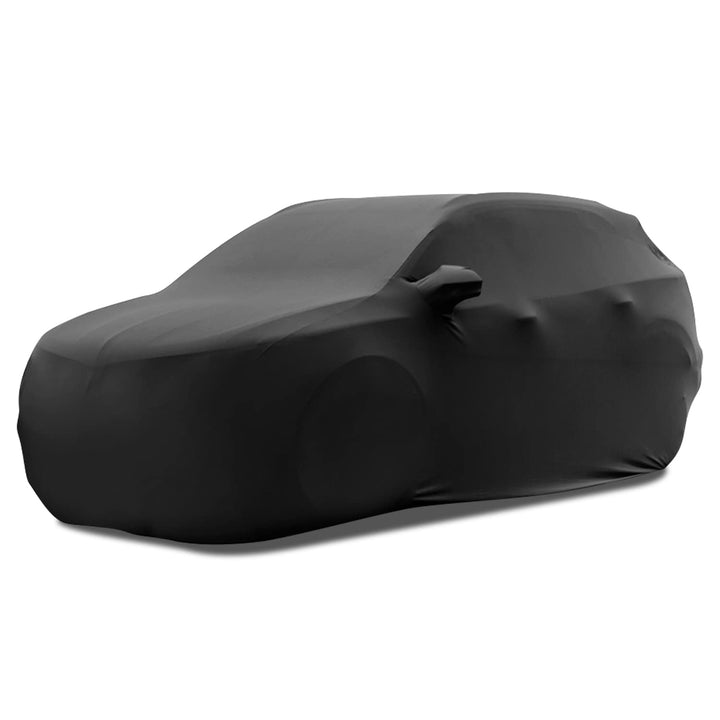 TECTICO Indoor SUV Autoplane Elastisch Atmungsaktiv Staubschutz Weich Stretch Stoff Autoabdeckung fü