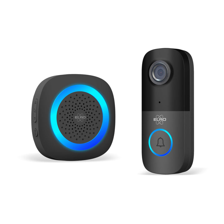 ELRO DV2000IP WLAN IP Video Türklingel – mit Innenmodul – 1080P Full HD – IP55 Wasserfest