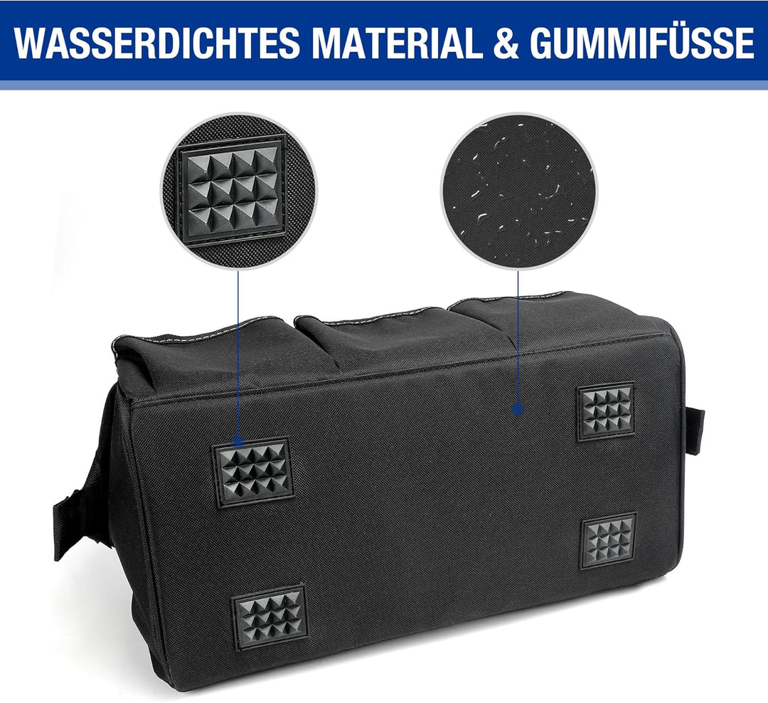WORKPRO Werkzeugtasche Elektriker, Wasserdichte Werkzeugtasche Profi, weite Öffnung &amp; grosse Kapazit