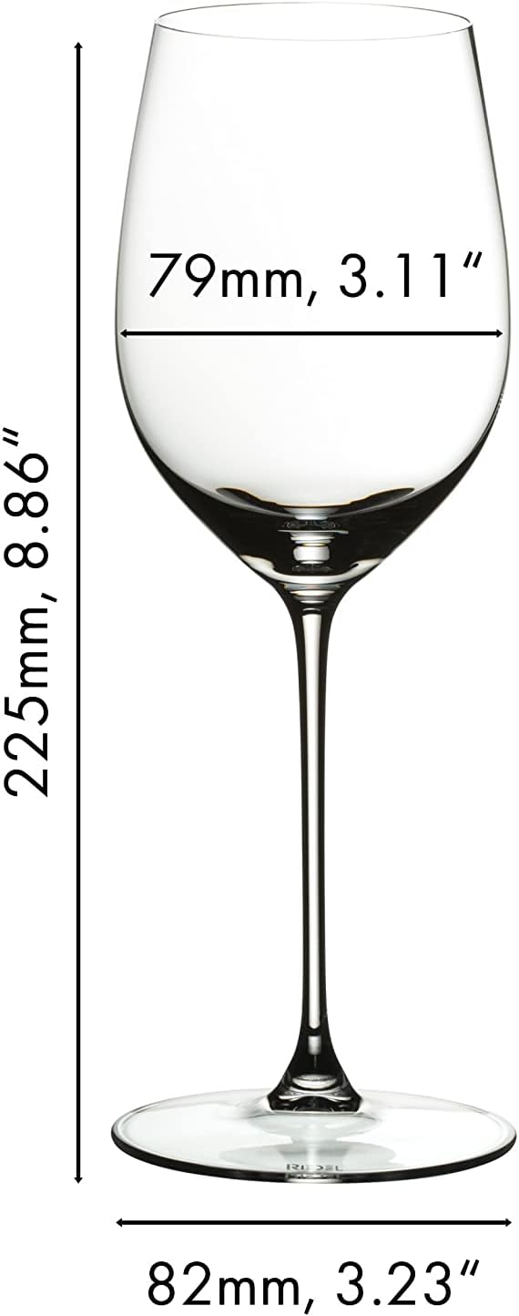 Riedel 6449/05 Veritas Weinglas, Kristallglas, farblos Viognier/Chardonnay, Viognier/Chardonnay