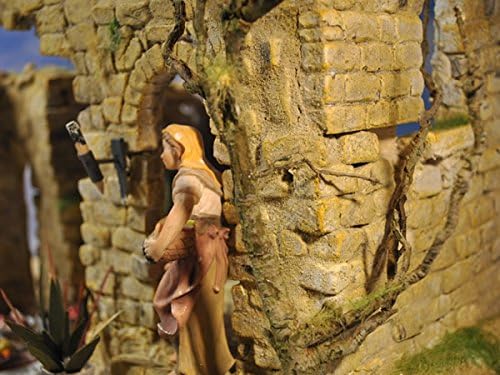 Krippenbausatz BETHLEHEM – Orientalische Krippe zum Selberbauen – 480+ Teile – Krippenstall Modellba