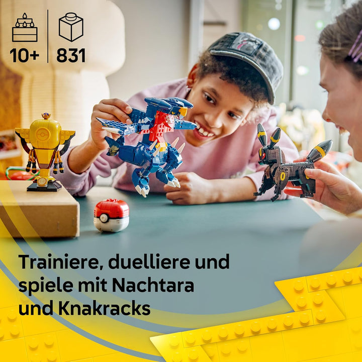 LEGO Pokémon SMART Play: Nachtaras und Knakracks Duell um die Meisterschaft - kompatibles interaktiv