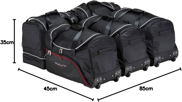 KJUST Dedizierte Reisetaschen 5 stk kompatibel mit VW ID.4 EV I 2020+ Car Bags