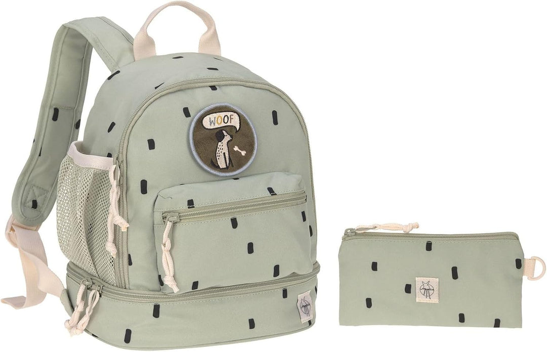 LÄSSIG Kinderrucksack mit Brustgurt Kindergartentasche Kindergartenrucksack 27 cm, 6,5 Liter, 3 Jahr