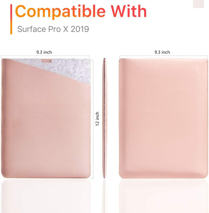 WALNEW 13 Zoll Schutzhülle, Hülle, Case, Cover, mit Zwei-Taschen-Design mit Geschütztem Inneren und