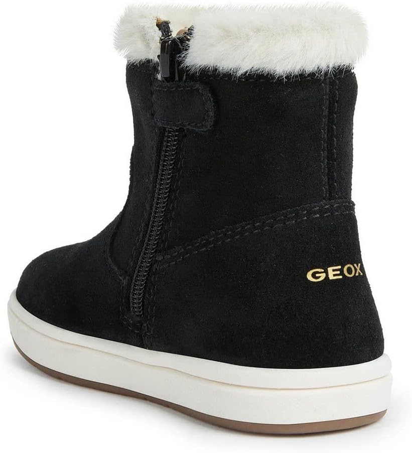 Geox Mädchen B Trottola Girl A Sneaker 25 EU Schwarz, 25 EU Schwarz