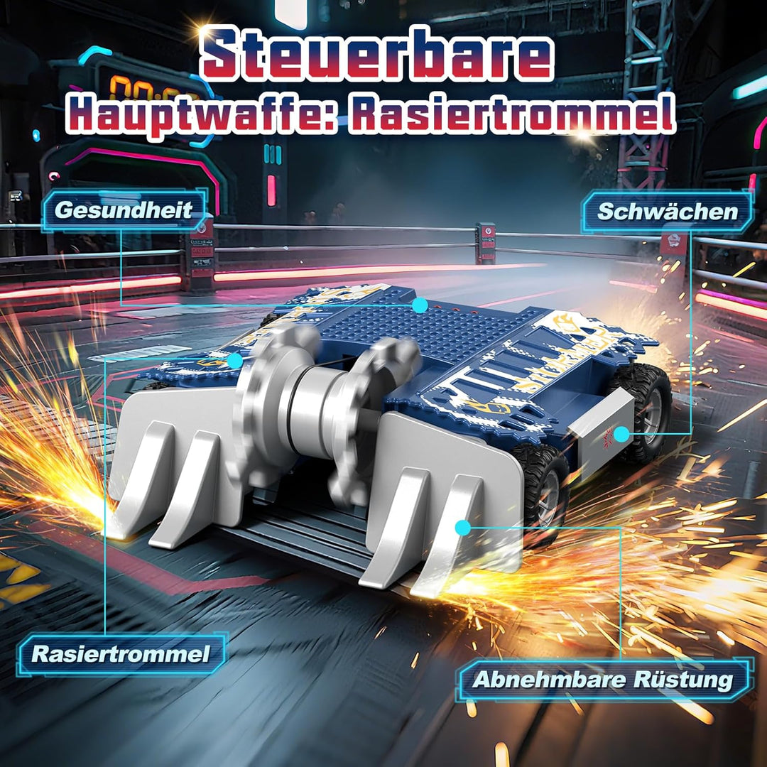 Sunrad Ferngesteuerte Roboter Kampf, 2 Stück RC Kampfroboter Spielzeug,Ferngesteuerte Kampfroboter,4