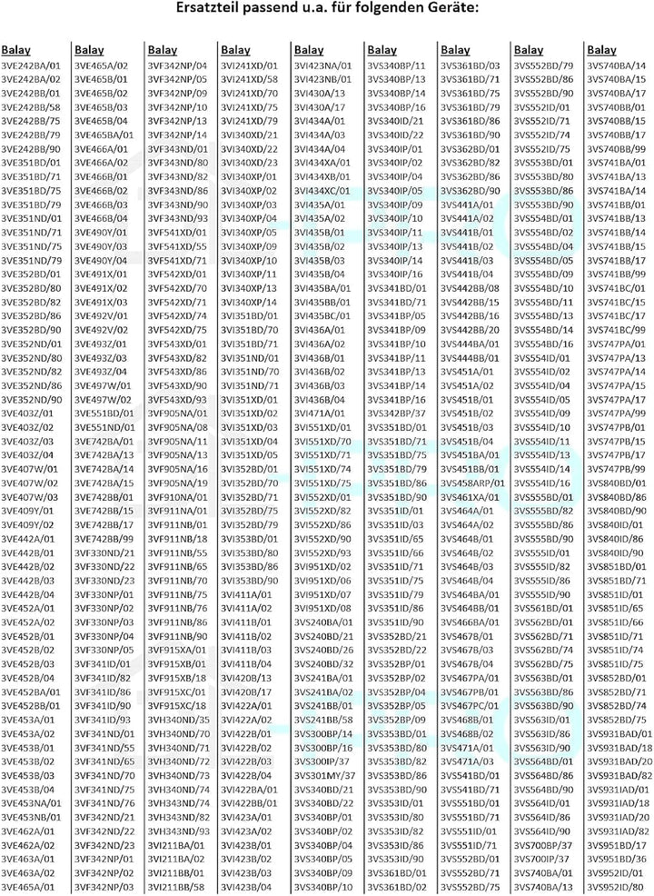 DL-pro Türdichtung unten für Bosch Siemens 298534 00298534 Schürzendichtung Dichtgummi 560x25x105mm