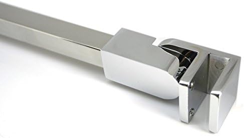 50 cm Edelstahl rahmenlose Dusche Tür Feste seitenwandplatte wall-to-glass Unterstützung Bar für 6mm