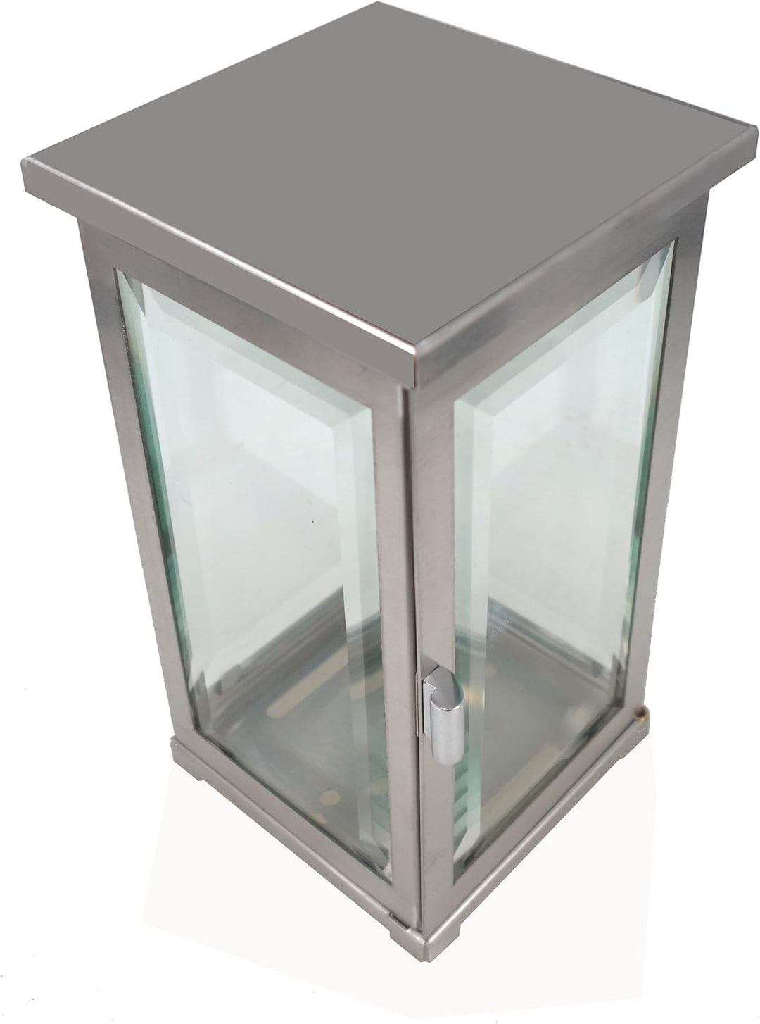 ek-center Grablampe, 28370 Grablaterne, Grablicht aus Edelstahl