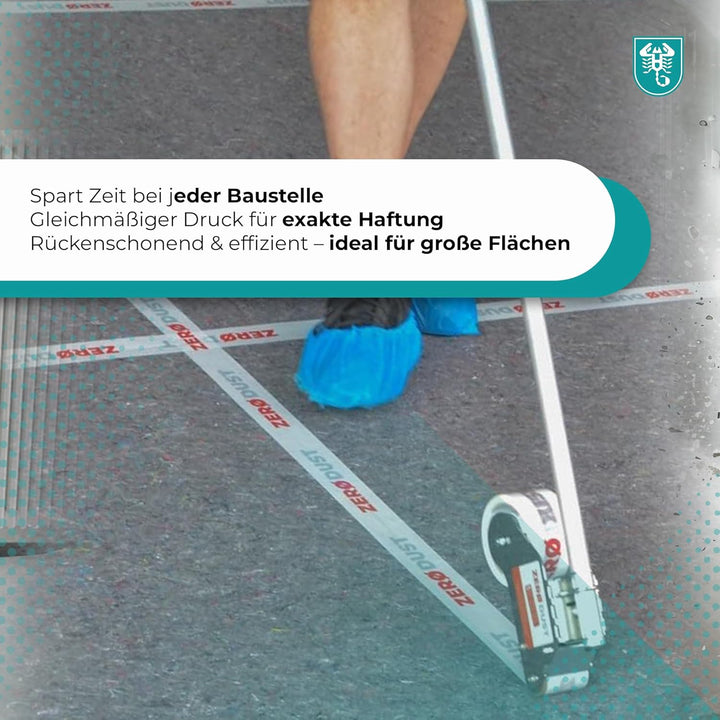 Klebebandabroller Taperoller mit Verlängerung für 50 mm Klebebandrollen