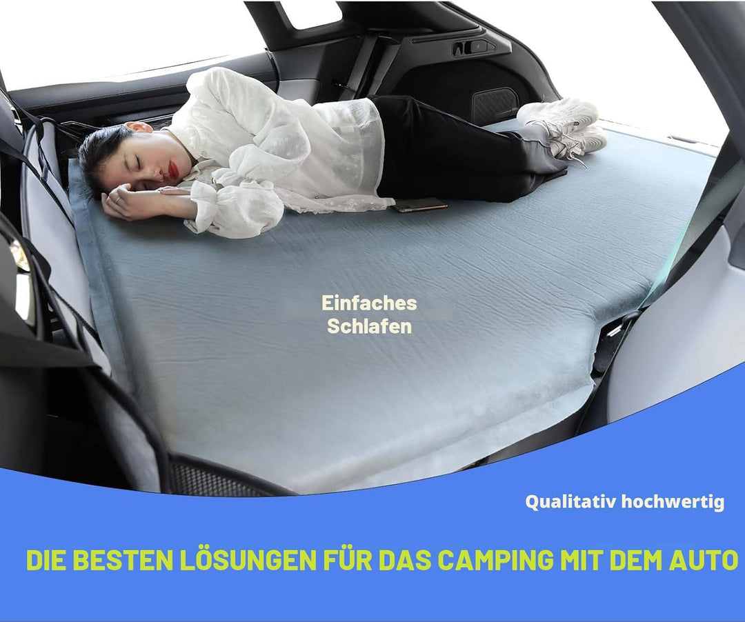 Schwarz Auto-Camping-Essentials, erhöht den Stauraum im Auto, Matratzenzubehör für SUV mit flachem K
