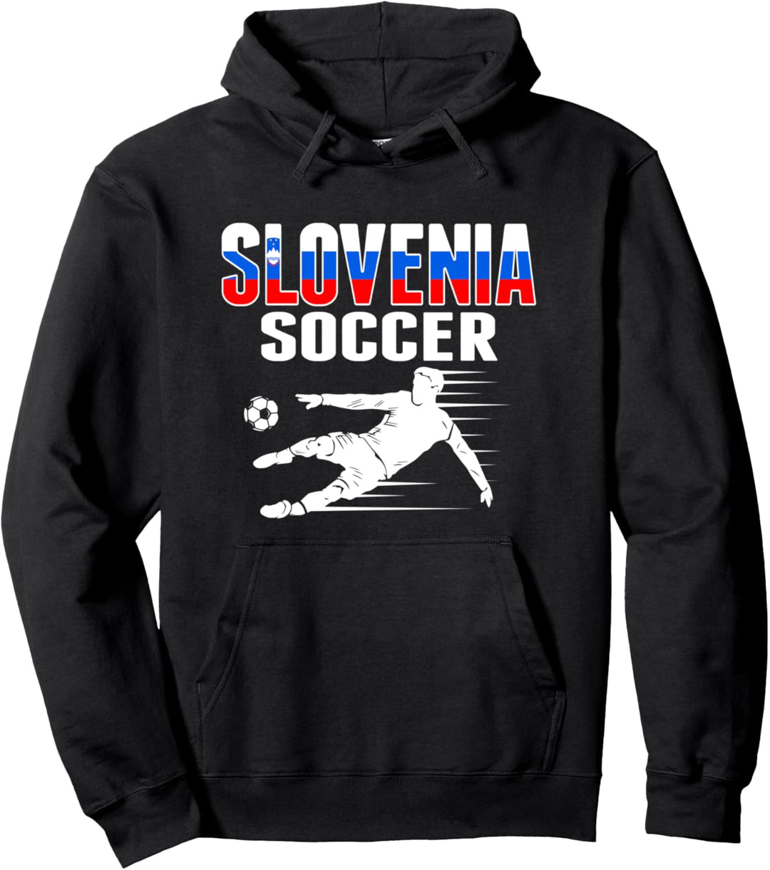 Slowenien Fussball-Trikot – slowenische Fussballspieler Pullover Hoodie