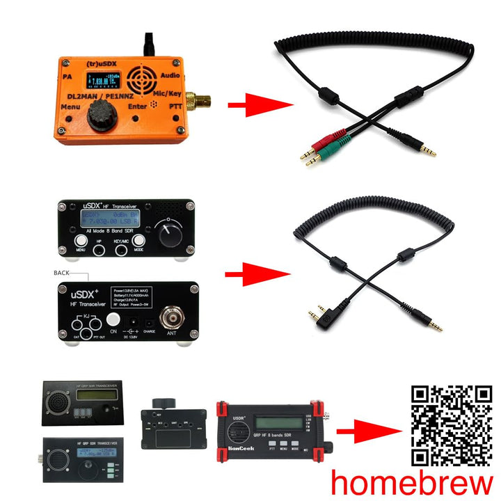 Digirig Mobilkabel uSDX, (tr) uSDX Radios