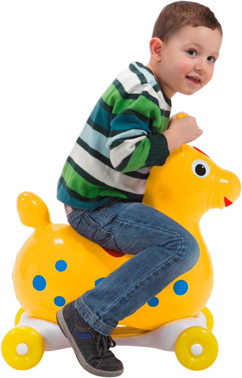 Speedy Rody mit Rollen Gelb, Gelb