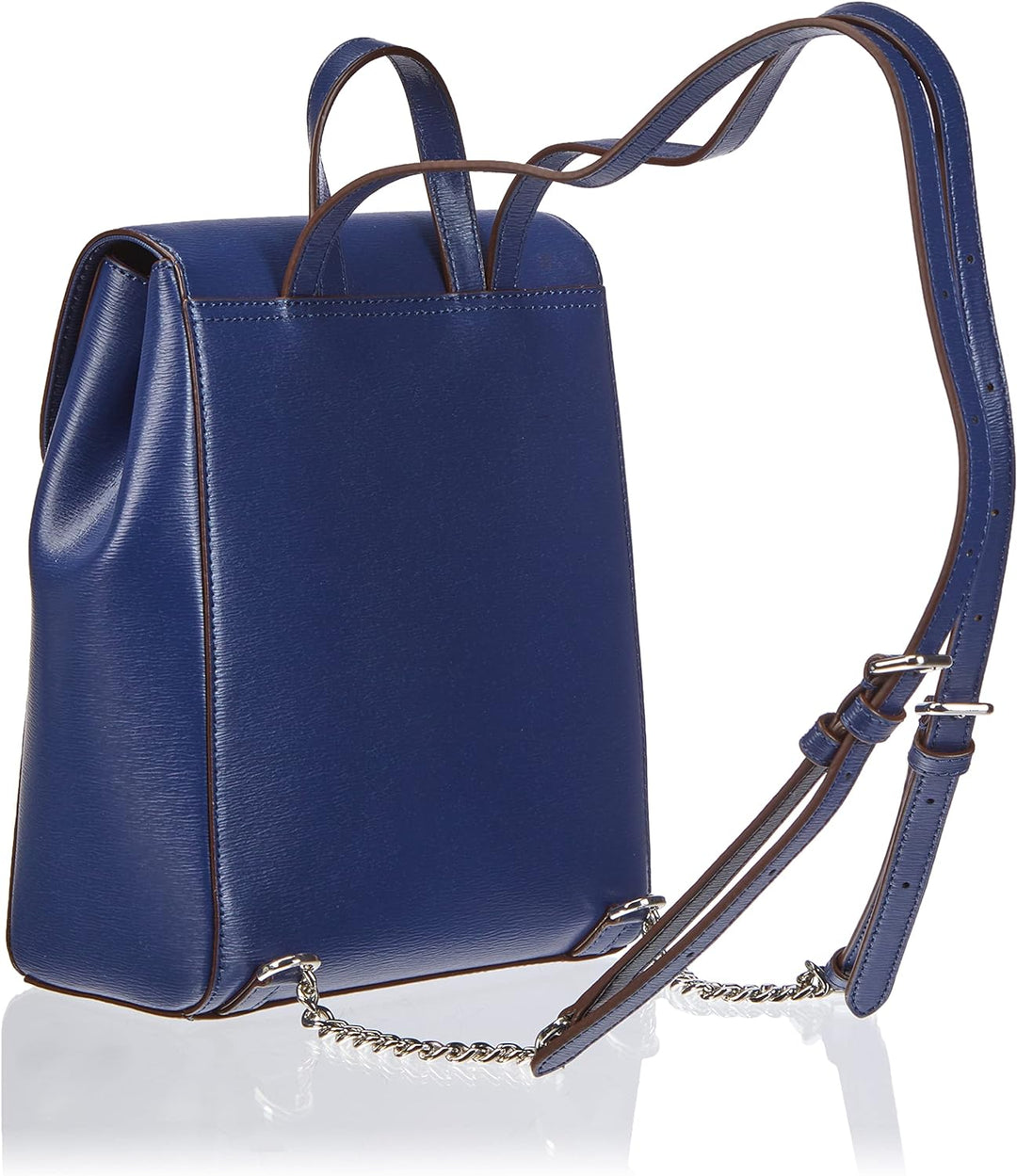 DKNY Damen Dkny Women's Dkny Womens Bags Bryant Flap Backpack, Ids - Indigo/Silver, 1 EU