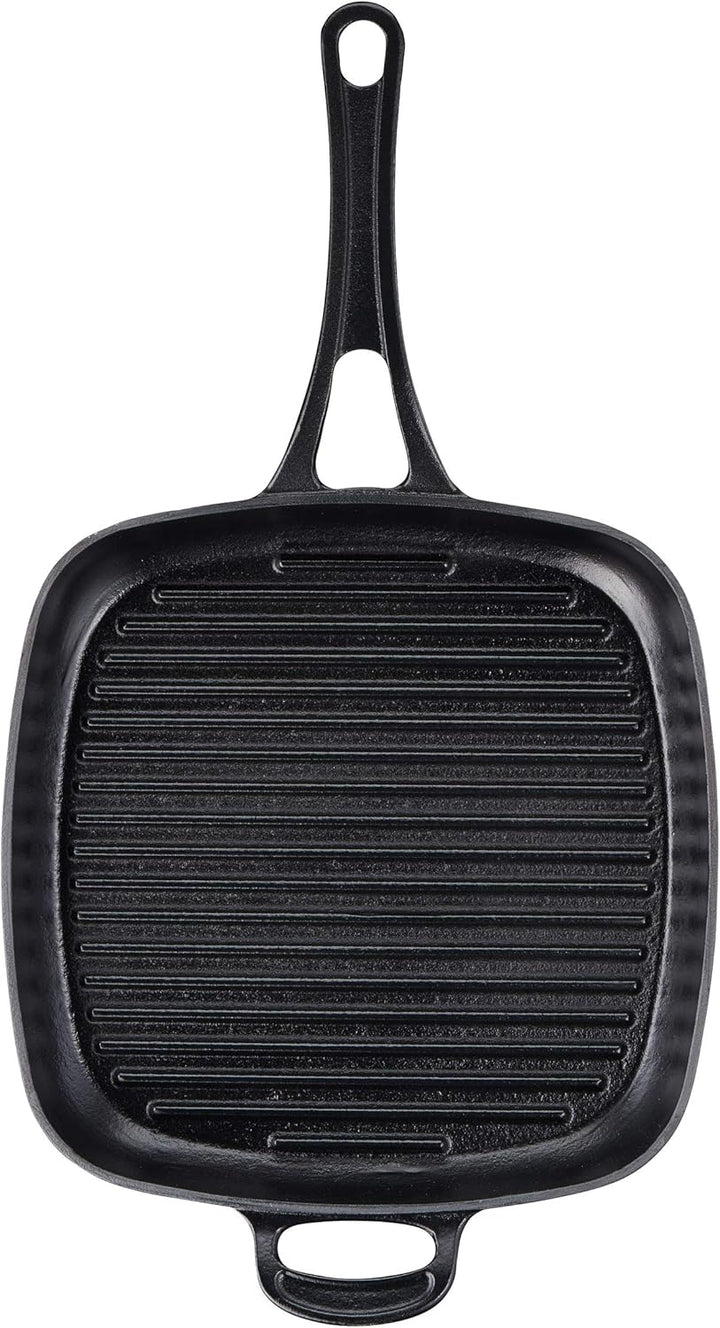 Tefal E21391 Jamie Oliver Guss Grillpfanne Emaille-Beschichtung 25 cm, Eisenguss