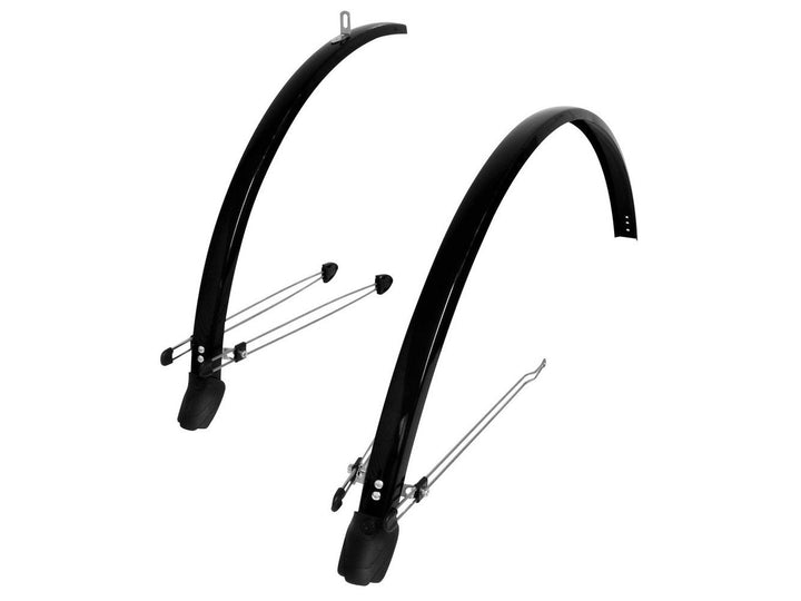 SKS Bluemels Schutzblech-Set 60mm/26" Schwarz Einzelbett, 60mm/26" Schwarz Einzelbett