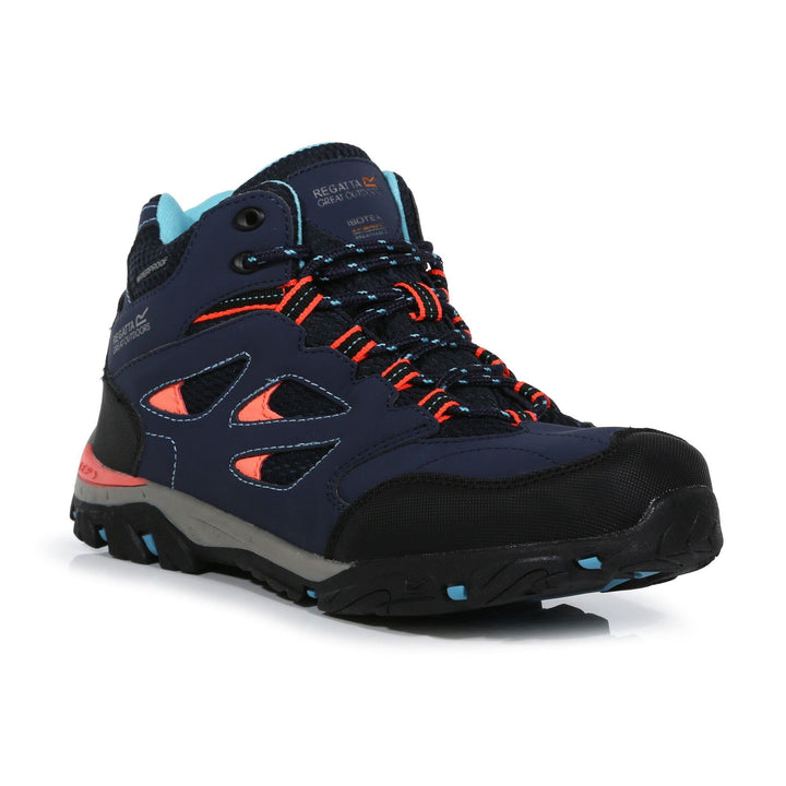 Regatta Jungen Holcombe Iep Jnr Klassischer Stiefel, Navy Fiercor