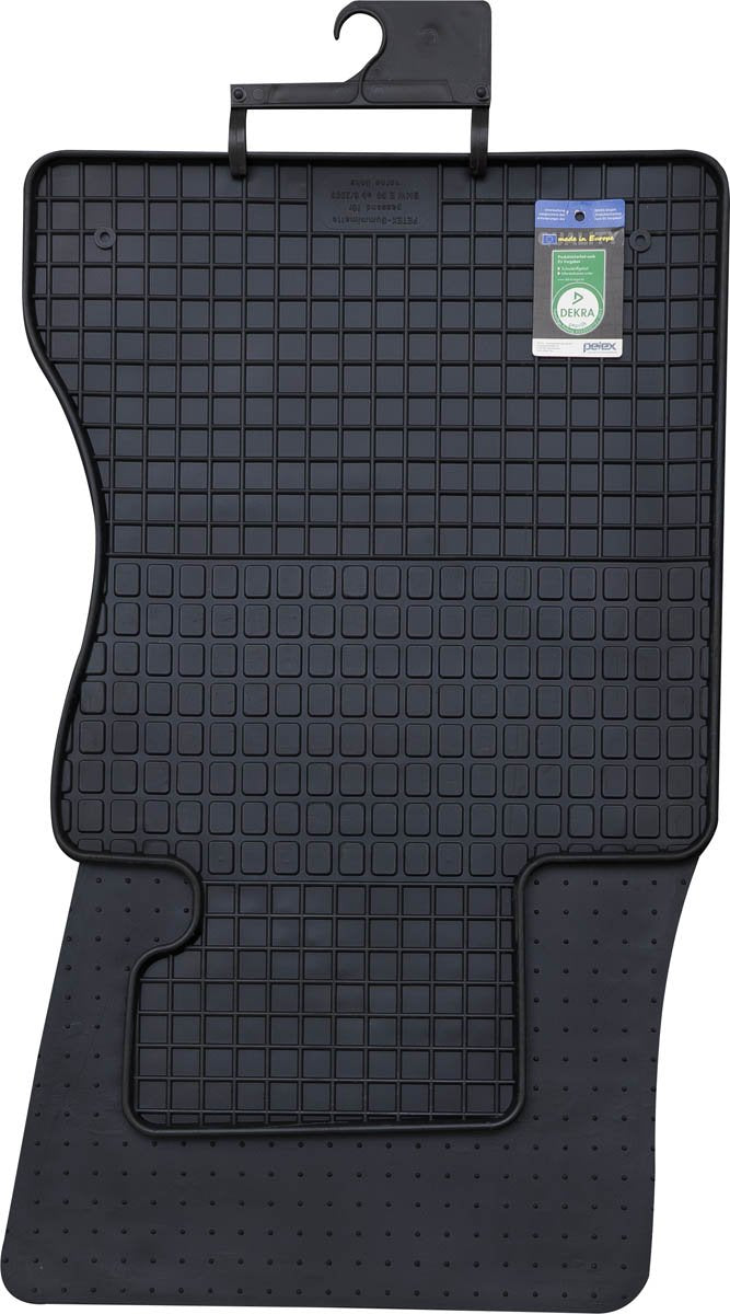 PETEX Gummimatten passend für 5er (E60) ab 06/2003-02/2010 / Touring (E61) ab 2004-08/2010 Fussmatte