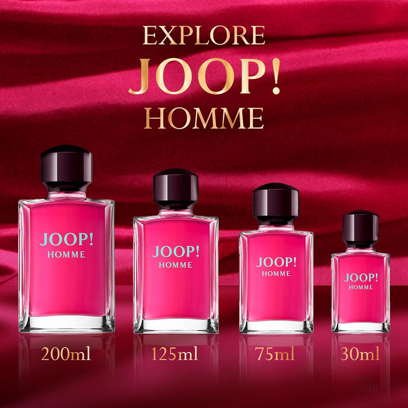 JOOP! Homme Eau de Toilette for him, orientalisch-blumig-holziger Duft für den geradlinigen Mann 200