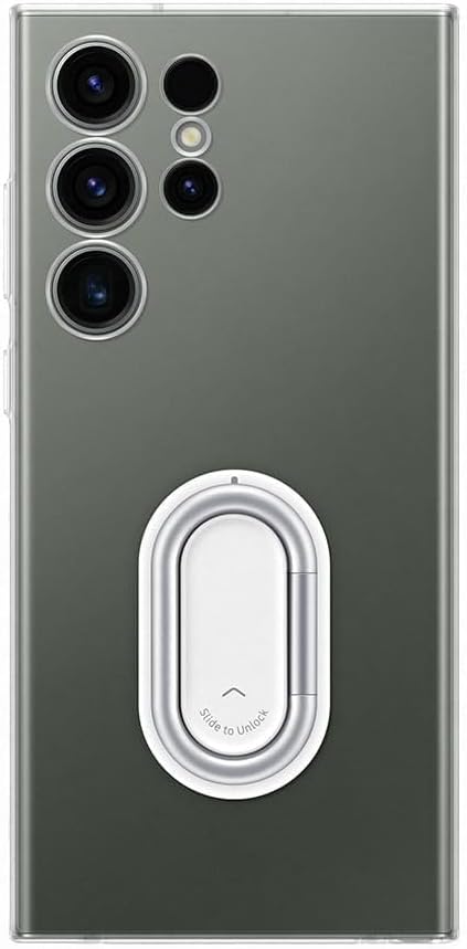Samsung Clear Gadget Smartphone Case EF-XS918 für Galaxy S23 Ultra, Handy-Hülle, Standfuss, Durchsic