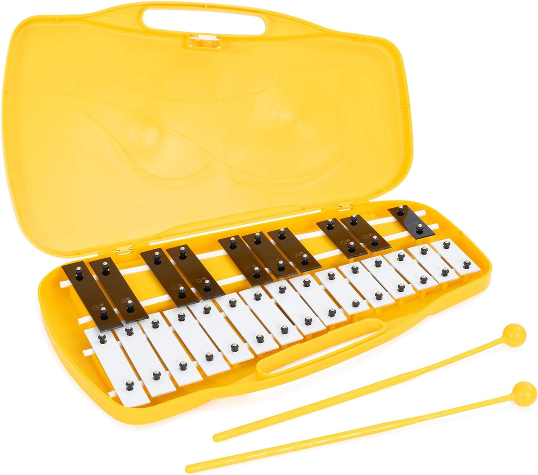 Percussion Workshop KB13 Glockenspiel, mit Koffer, Rot