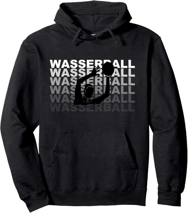 Wasserball Wasserballspieler Pullover Hoodie