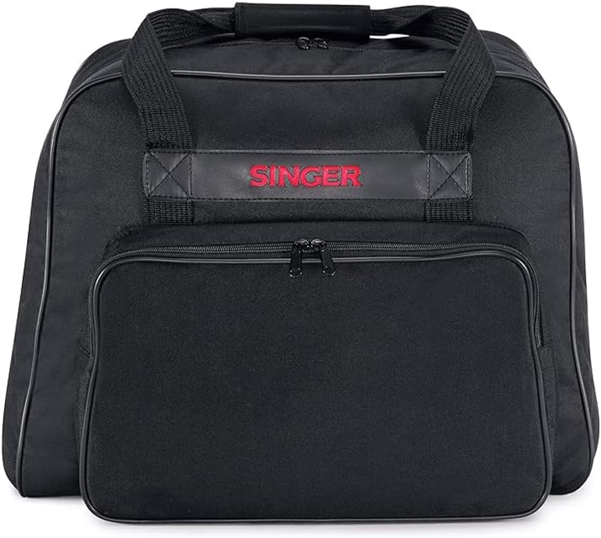 SINGER Case schwarz Tragetasche für Nähmaschinen, Leinen, Universal, Schwarz
